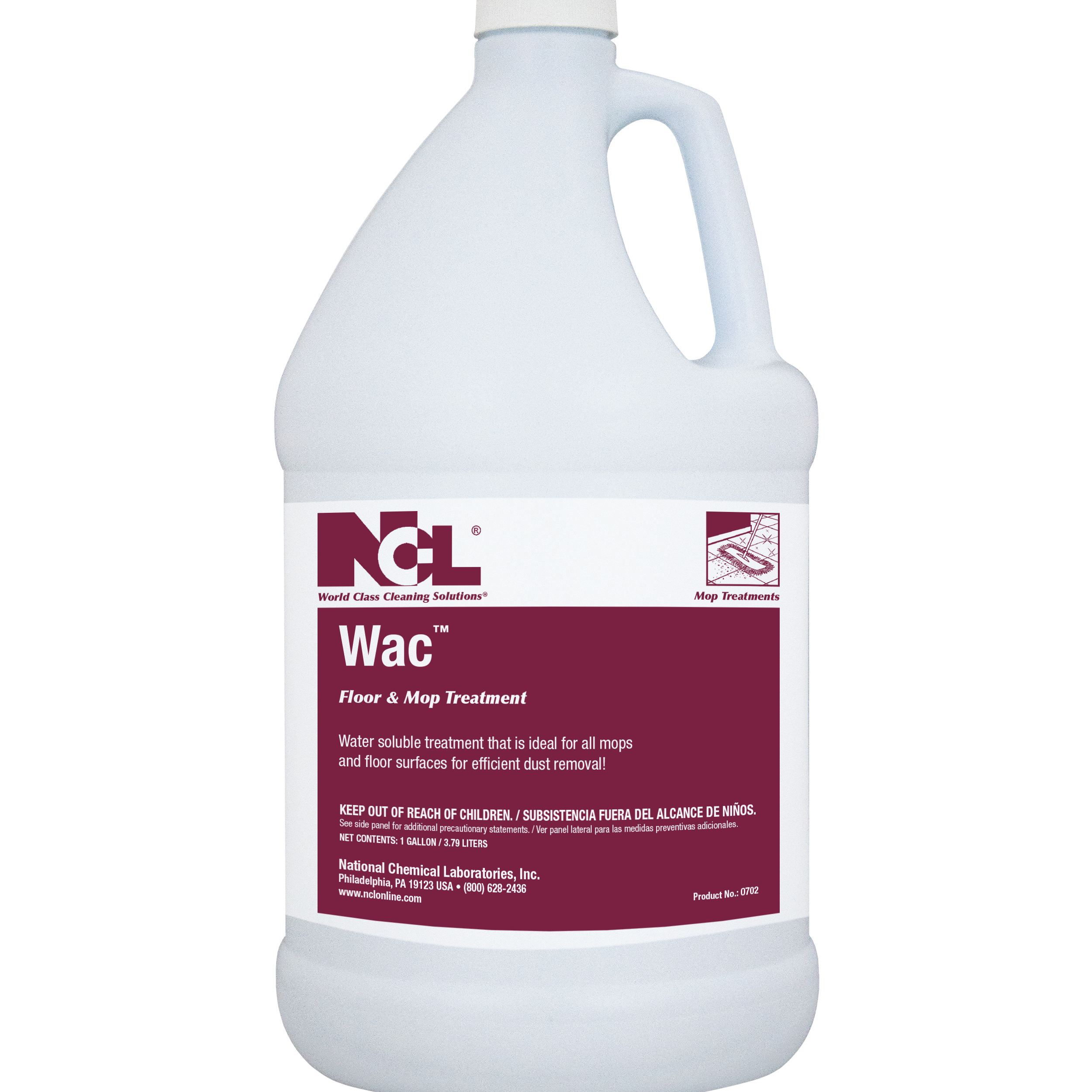  WAC Wax Base Floor & Mop Treatment 4/1 Gal. Case (NCL0702-29) 