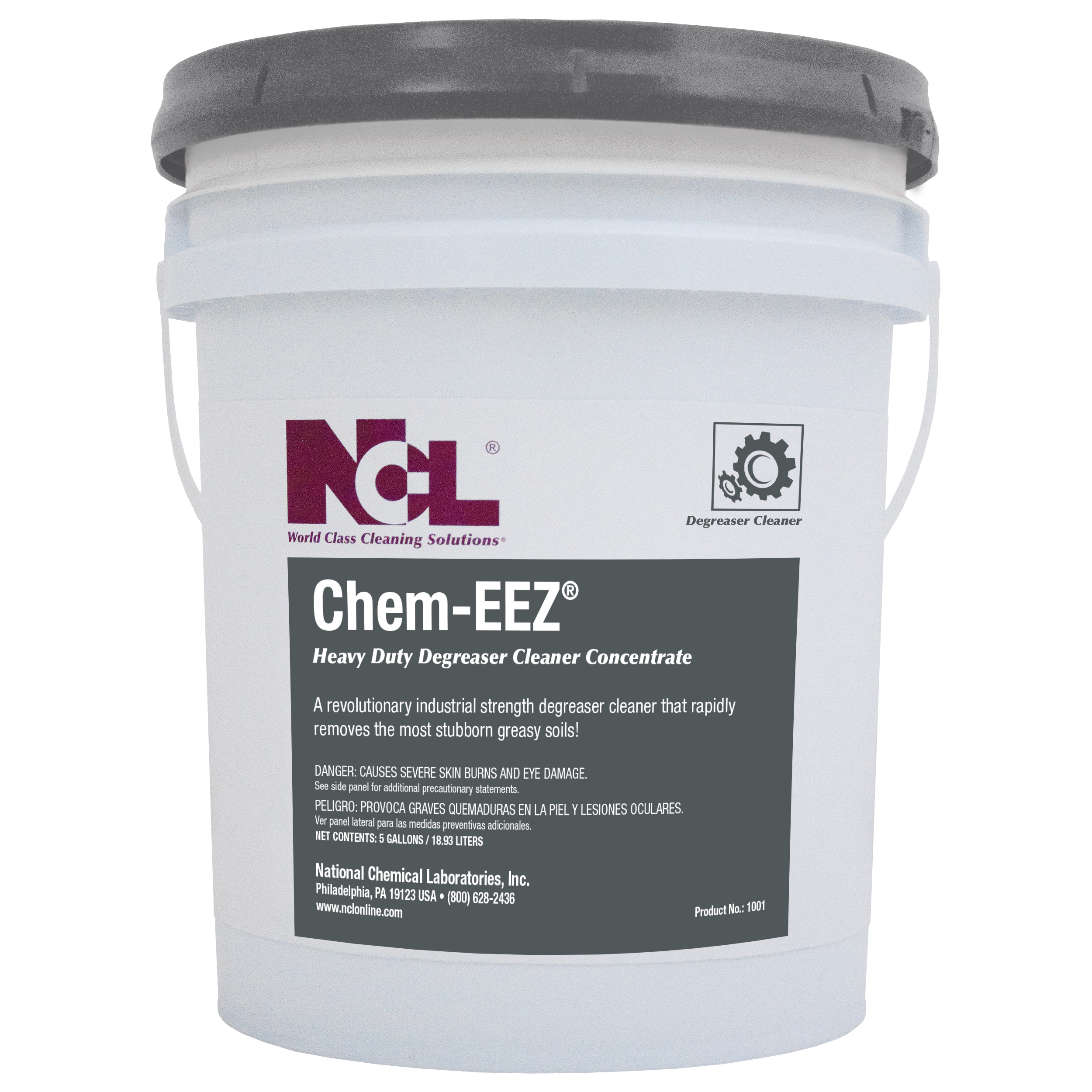  CHEM-EEZ Heavy Duty Degreaser Cleaner 5 Gal. Pail (NCL1001-20) 