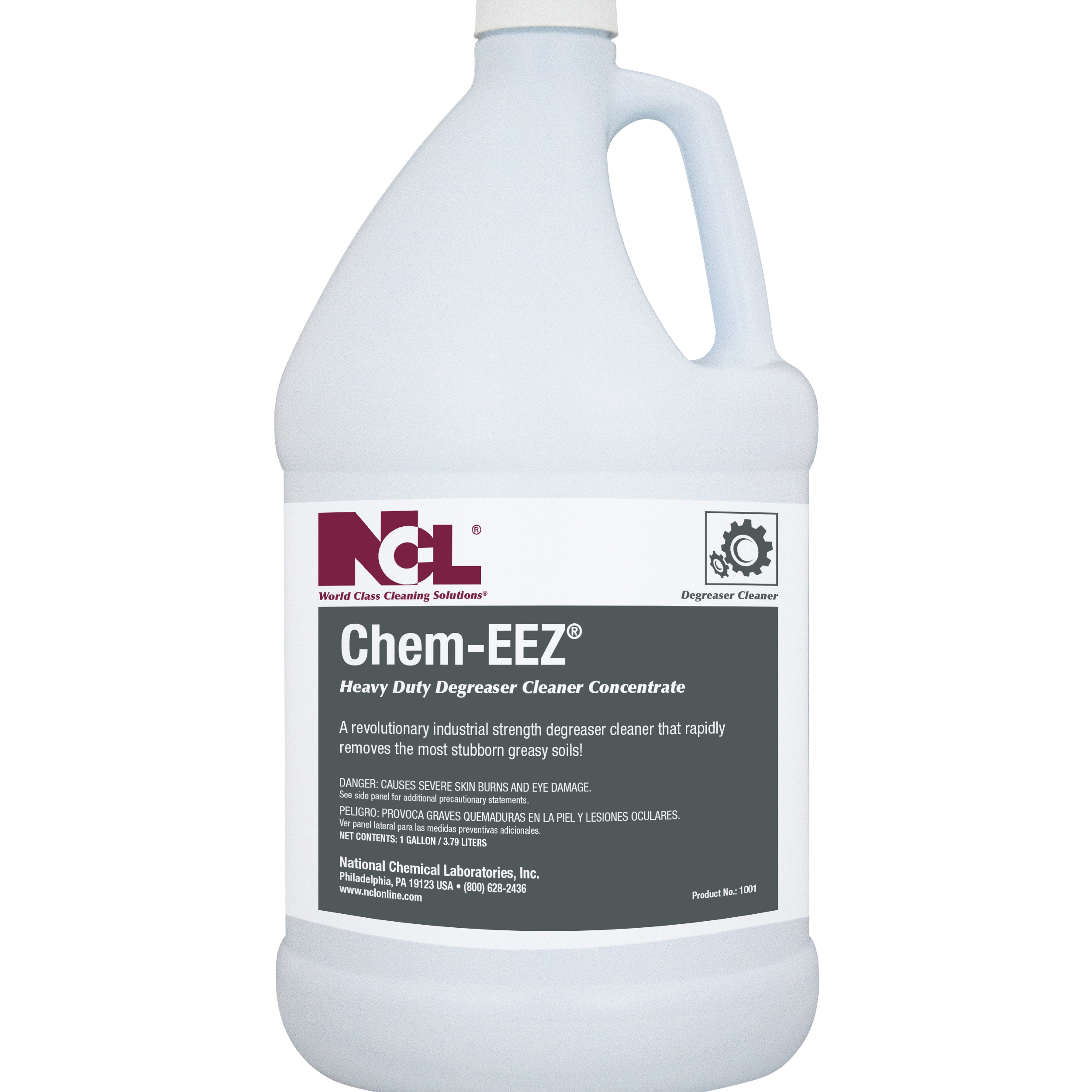  CHEM-EEZ Heavy Duty Degreaser Cleaner 4/1 Gal. Case (NCL1001-29) 