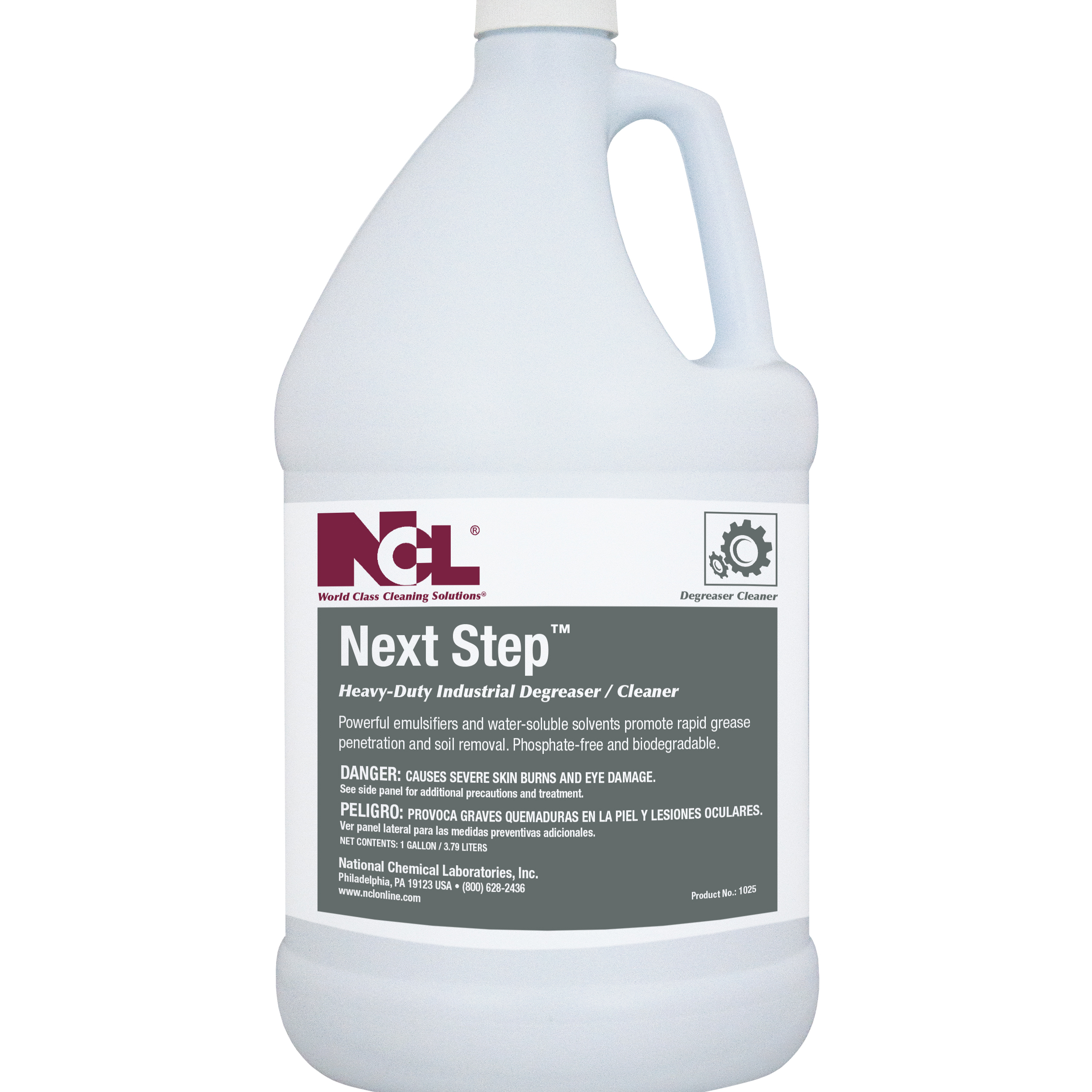  NEXT STEP Heavy Duty Industrial Degreaser Cleaner 4/1 Gal. Case (NCL1025-29) 