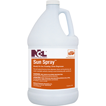  SUN SPRAY Ready-To-Use Foaming Citrus Degreaser 4/1 Gal. Case (NCL1085-29) 