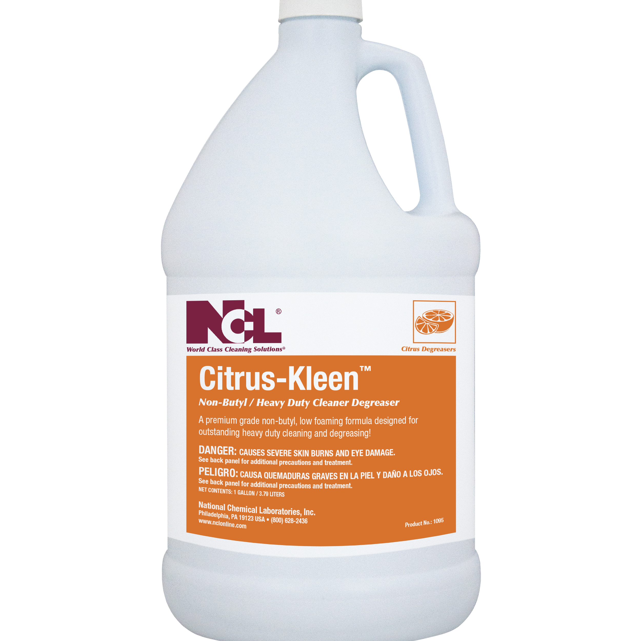  CITRUS-KLEEN Non-Butyl Cleaner Degreaser 4/1 Gal. Case (NCL1095-29) 