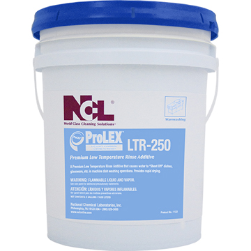  ProLEX LTR-250 Premium Low Temp Rinse Additive 5 Gal. Pail (NCL1122-21) 