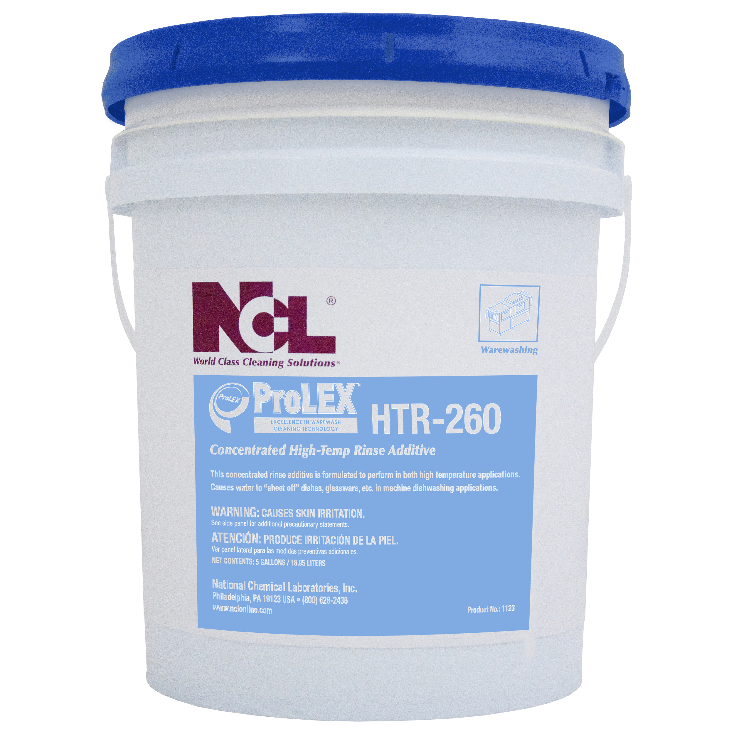  ProLEX HTR-260 Concentrated High Temp Rinse Additive 5 Gal. Pail (NCL1123-21) 