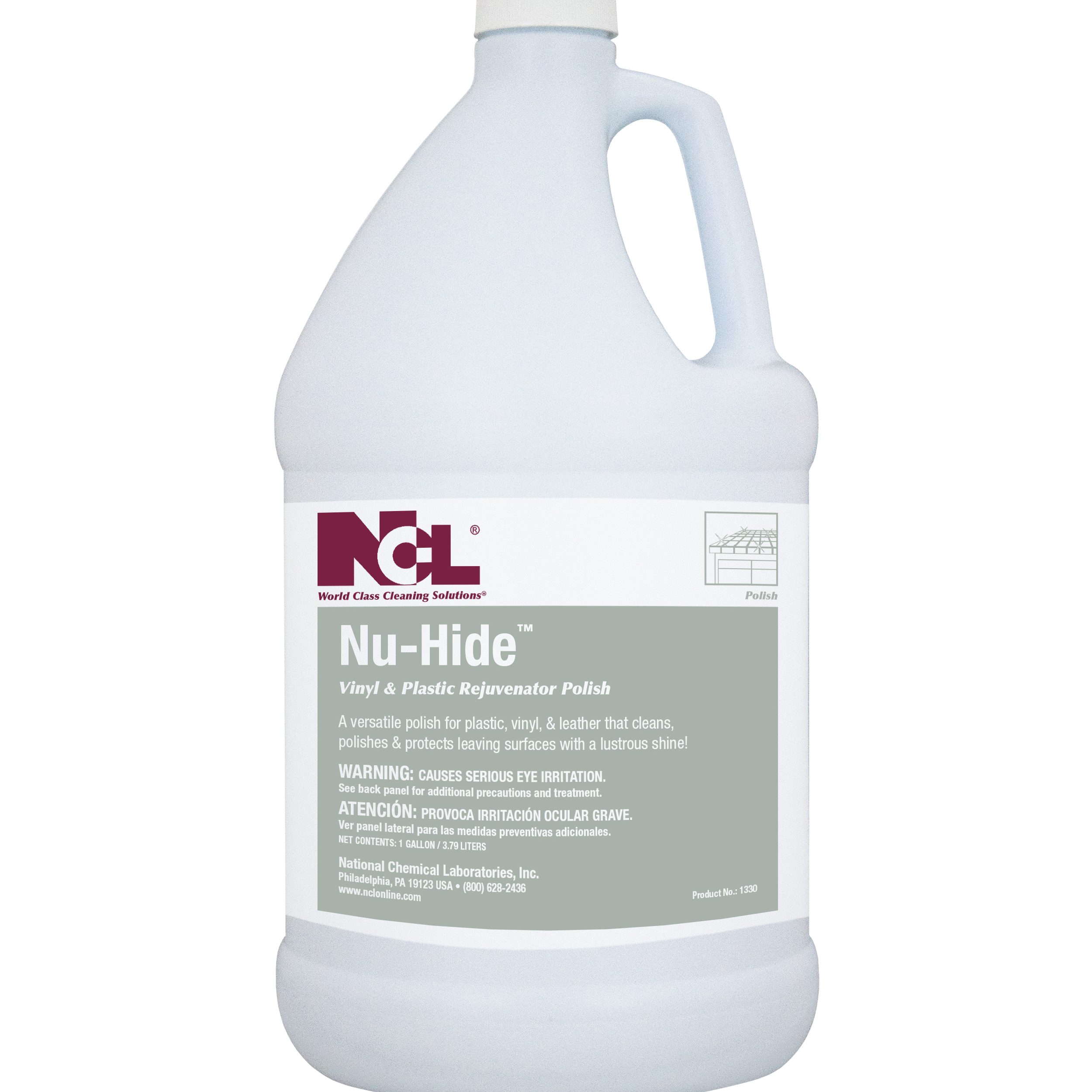  NU-HIDE All Plastic Surface Rejuvenator & Polish 4/1 Gal. Case (NCL1330-29) 