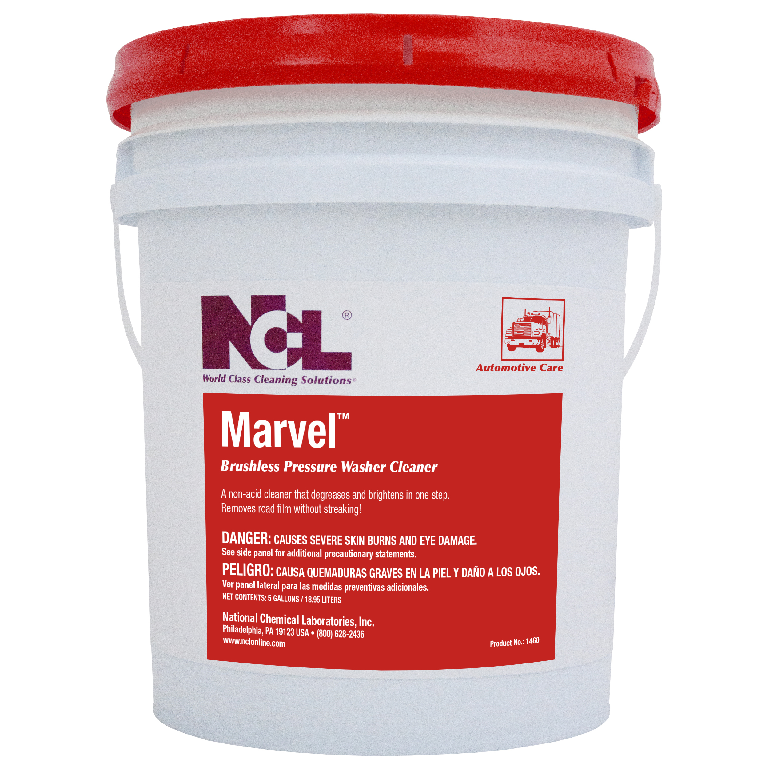  MARVEL Brushless Pressure Washer Cleaner 5 Gal. Pail (NCL1460-21) 