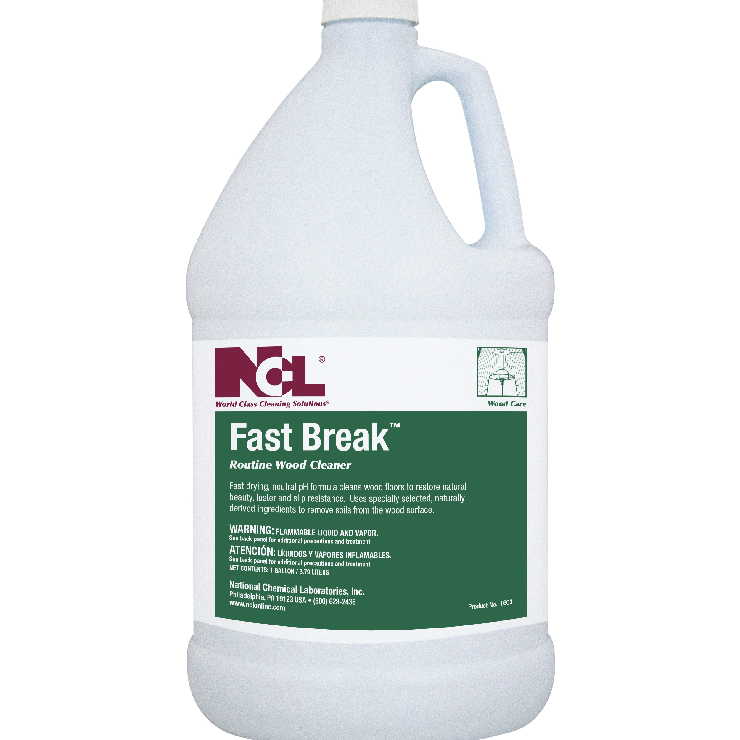  FAST BREAK Clean and Tack 4/1 Gal. Case (NCL1603-29) 