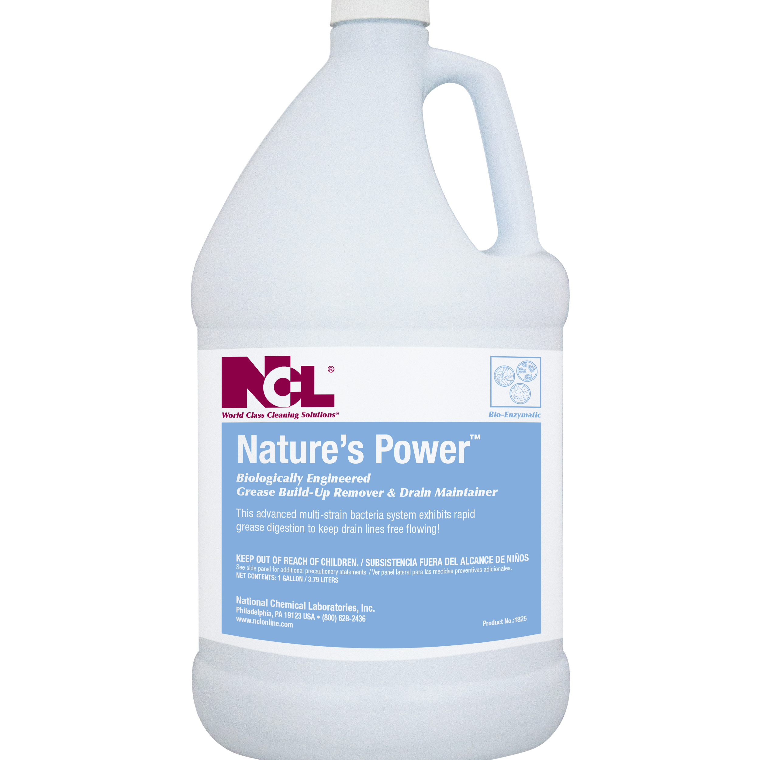  NATURE'S POWER Grease Build-Up Remover & Drain Maintainer 4/1 Gal. Case (NCL1825-29) 