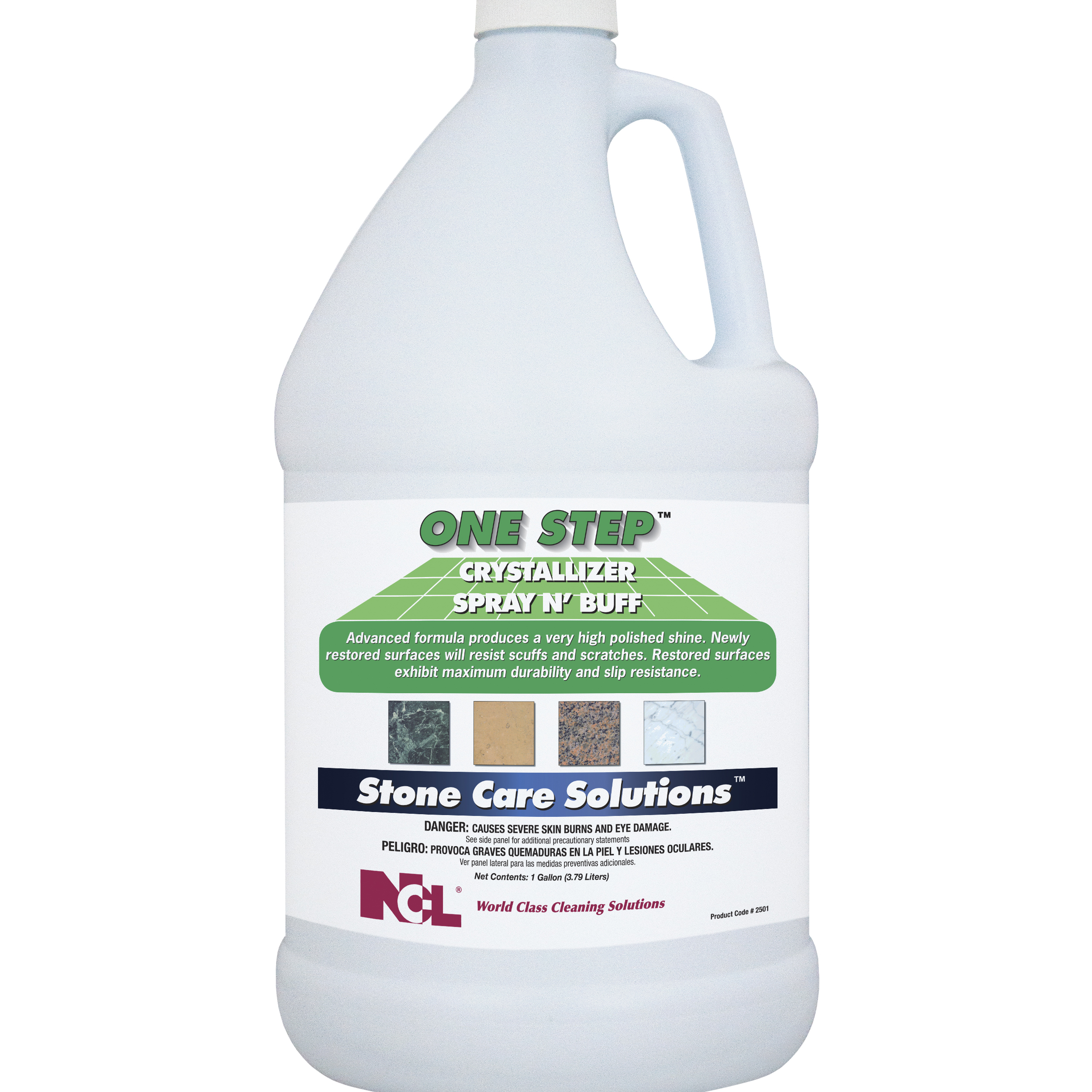 ONE STEP Crystallizer Spray N' Buff 4/1 Gal. Case (NCL2501-29) 
