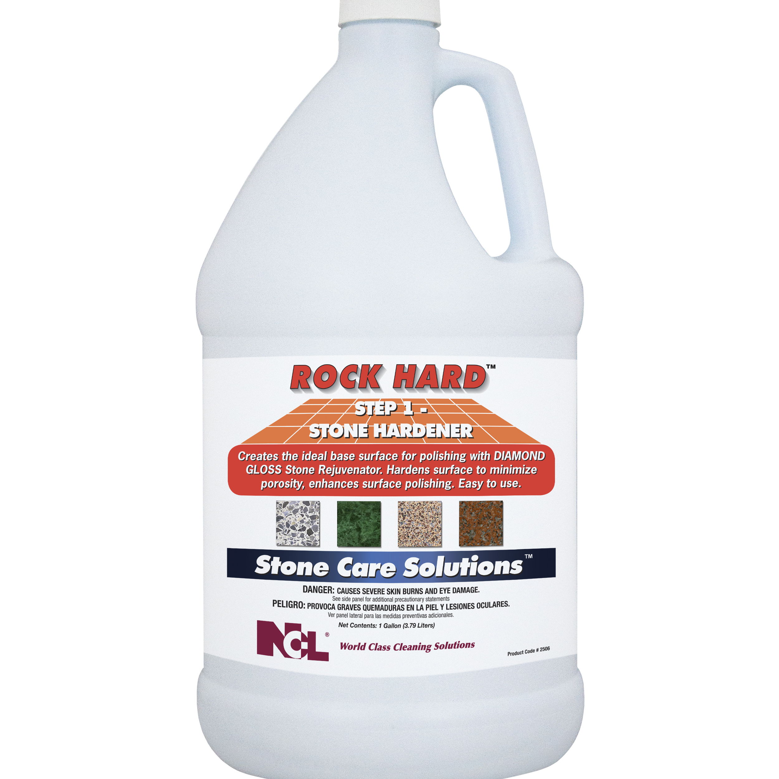  ROCK HARD Step 1 - Stone Hardener 4/1 Gal. Case (NCL2506-29) 