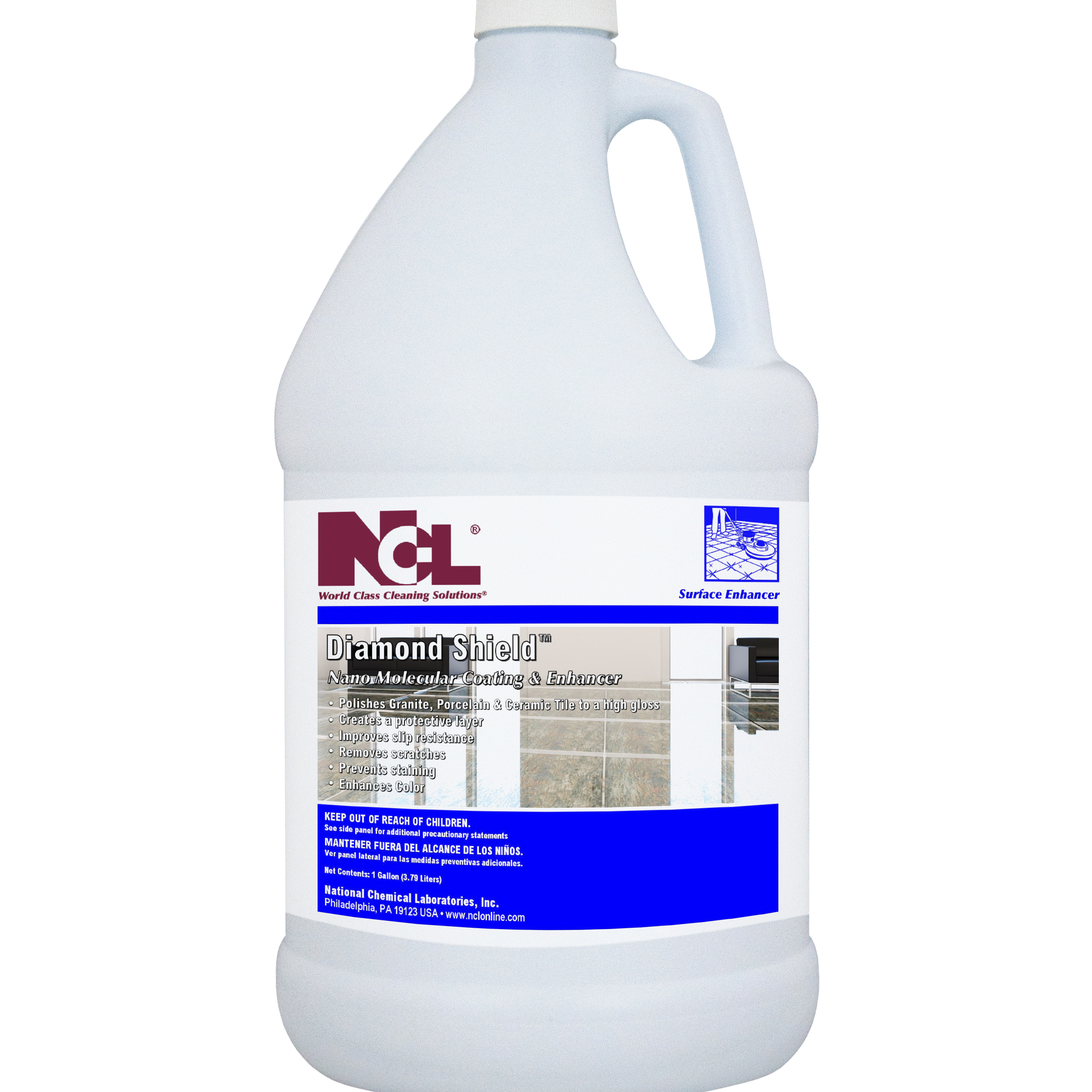  DIAMOND GLOSS Step 2 - Stone Rejuvenator 4/1 Gal. Case (NCL2523-29) 