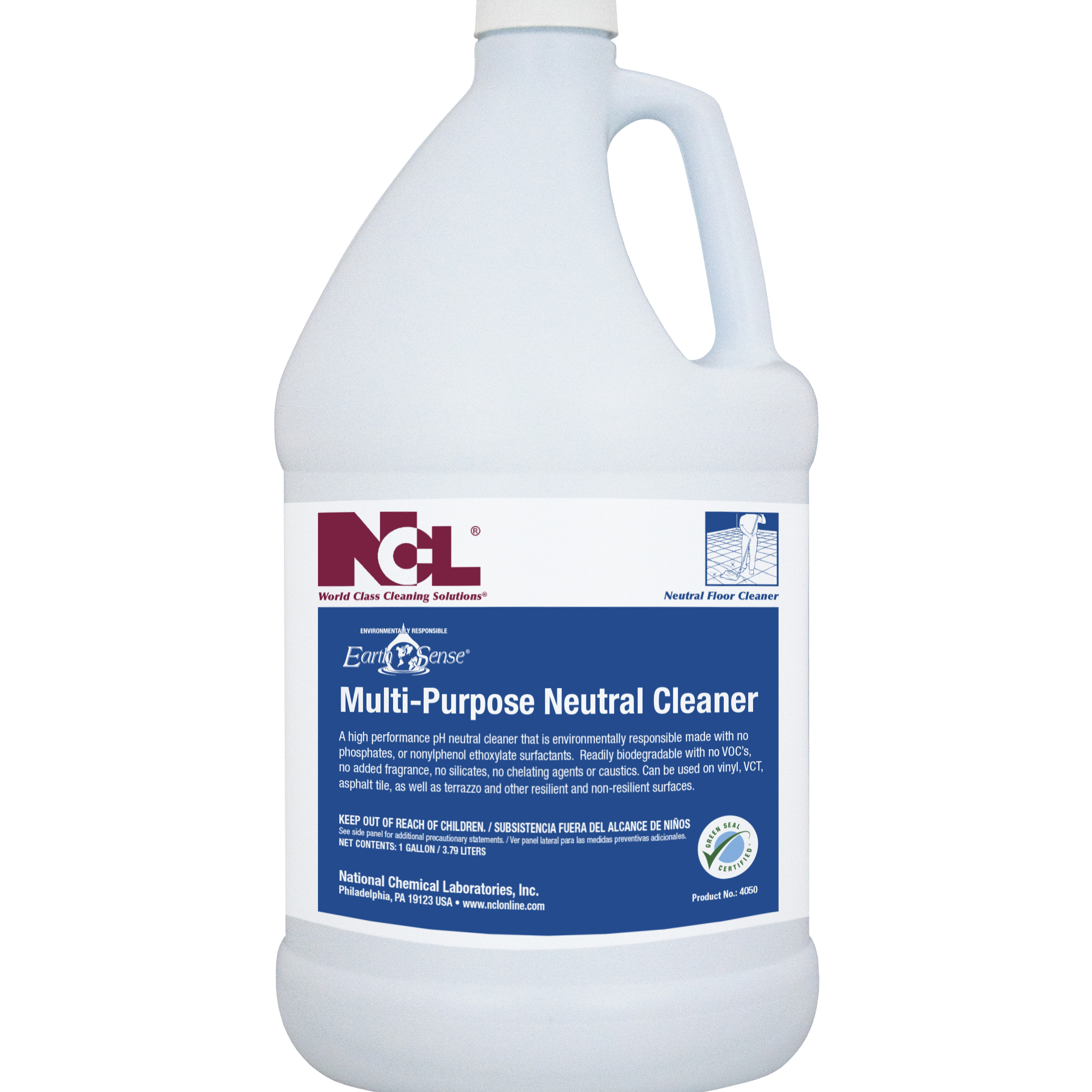  Earth Sense Multi-Purpose Neutral Cleaner 4/1 Gal. Case (NCL4050-29) 