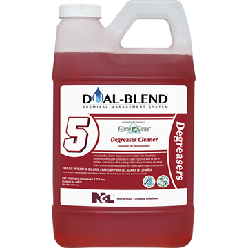  DUAL-BLEND #5 Earth Sense Degreaser Cleaner 4/1 DUAL-BLEND 80 OZ Case (NCL5075-24) 