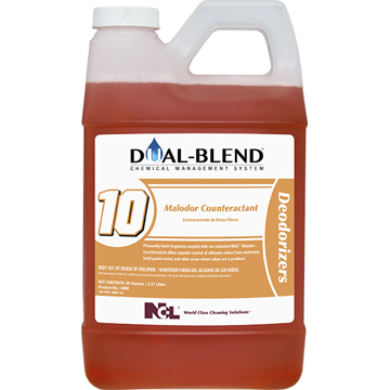  DUAL-BLEND #10 Malodor Counteractant 4/1 DUAL-BLEND 80 OZ Case (NCL5080-24) 